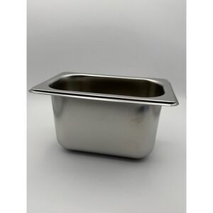 Pinch STP11-4H 1/9 Size 4 Inch Deep 18-8 Stainless Steel Food Pan NSF 12 Pack